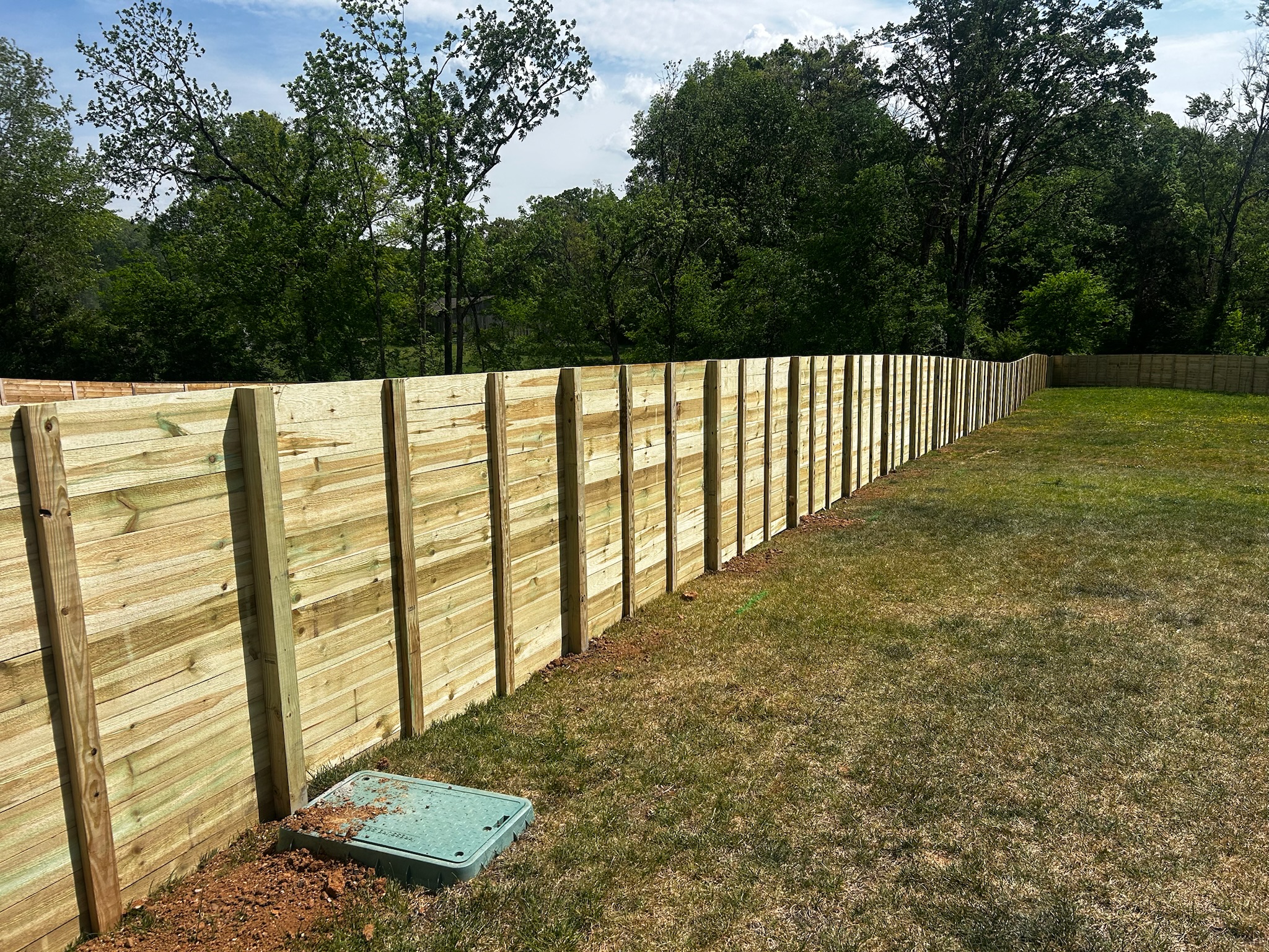 Titan Fencing TN crew installing fence in Knoxville Tennessee — Stephen McCray, locally owned and operated
